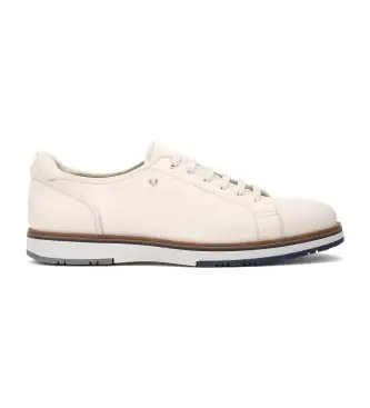 Martinelli per uomo 1738-2951BY Sneakers Hastings in pelle color bianco sporco, Basso, Stringhe, Casual