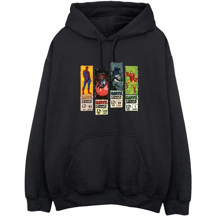 Felpe con cappuccio Marvel BI57016 Nero