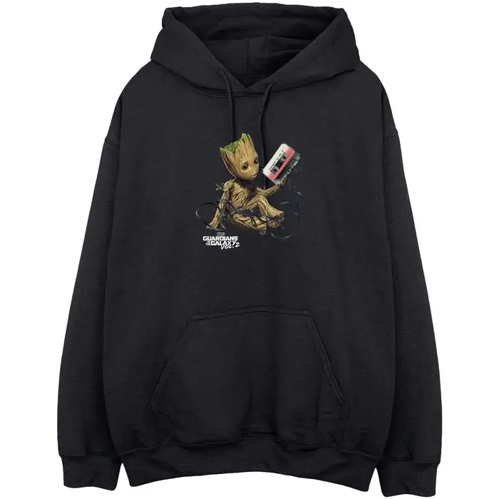 Felpe con cappuccio Marvel BI57242 Nero