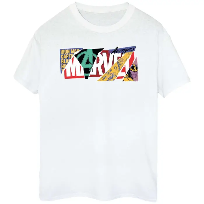 T-shirt Marvel BI57174 Bianco