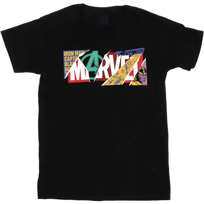 T-shirt Marvel BI57174 Nero