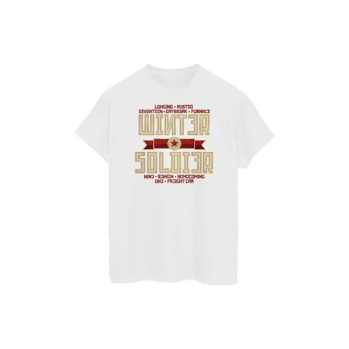 T-shirt Marvel BI57258 Bianco