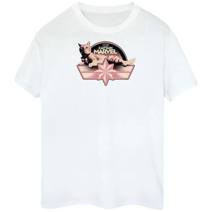 T-shirt Marvel Chillin Bianco