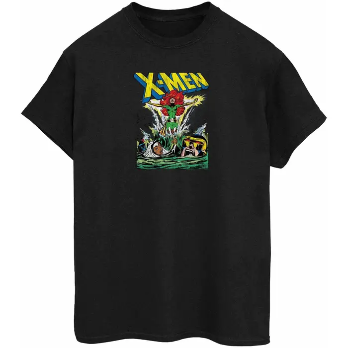 T-shirt Marvel Enter The Phoenix Nero