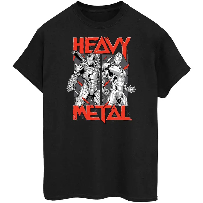 T-shirt Marvel Heavy Metal Nero