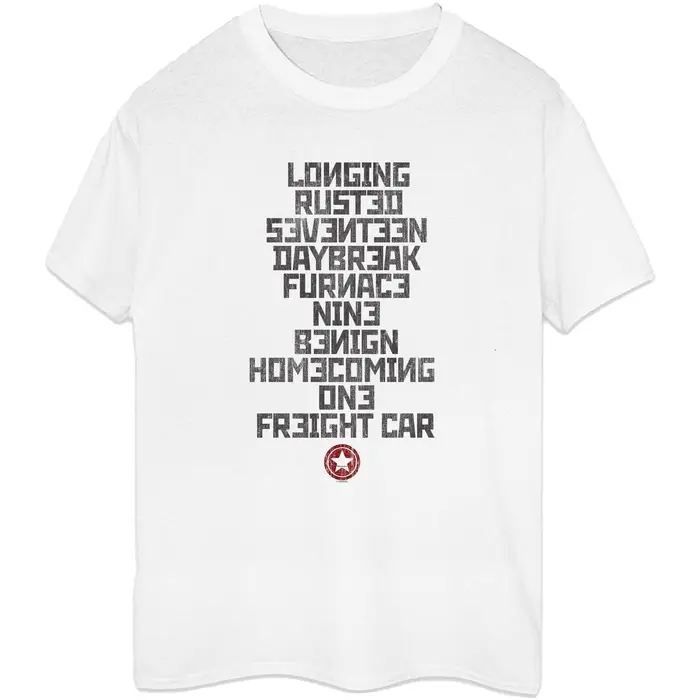 T-shirt Marvel Trigger Words Bianco