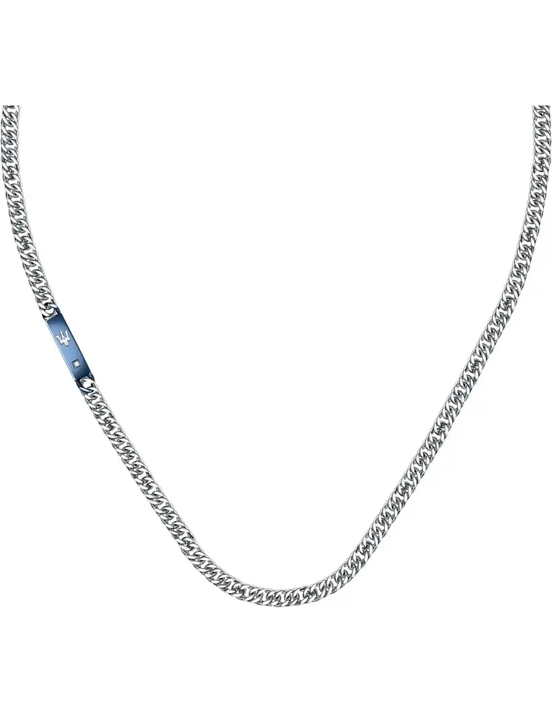 Maserati Collana Uomo in acciaio e pvd nero JM221ATY02