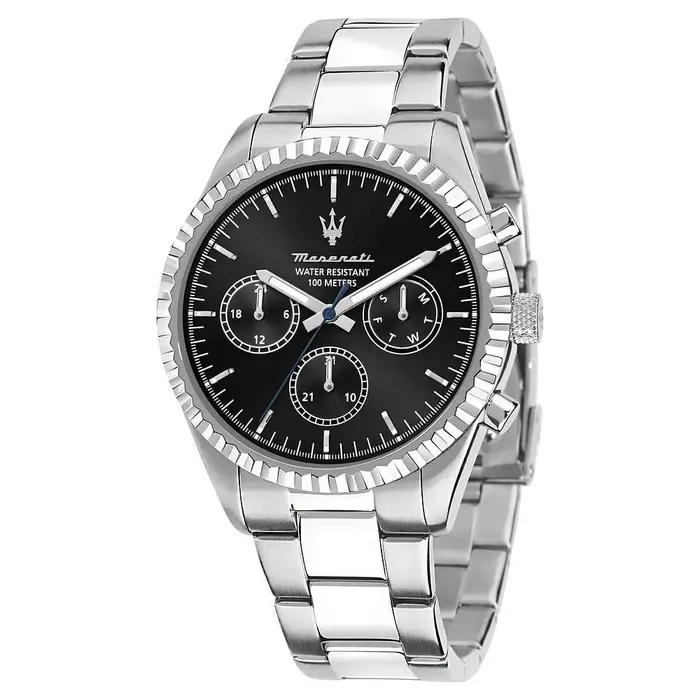 MASERATI Orologio Competizione - Multifunzione Uomo - Acciaio