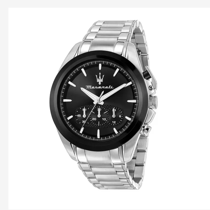 Maserati Orologio Traguardo Chronograph R8873612066 Argento
