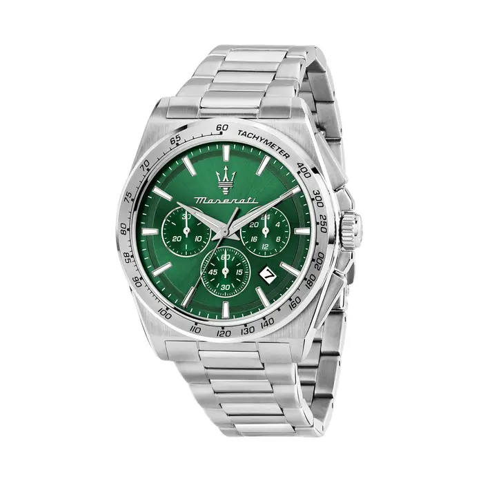 Maserati Orologio Velocita Chronograph R8873652013 Argento