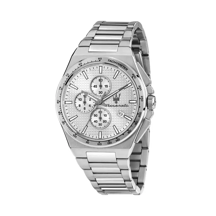 Maserati Orologio Velocita Slim Chronograph R8873653005 Argento