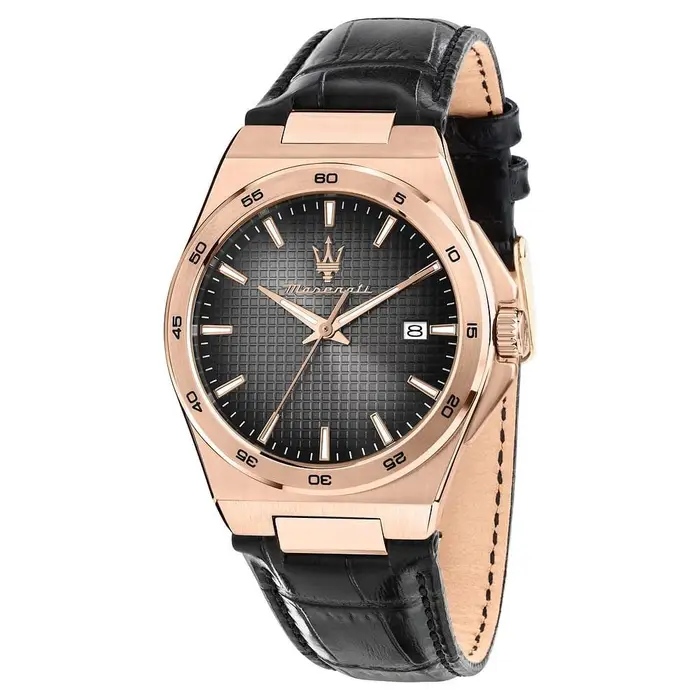 MASERATI Orologio Velocita Slim - Uomo - Acciaio - Pelle