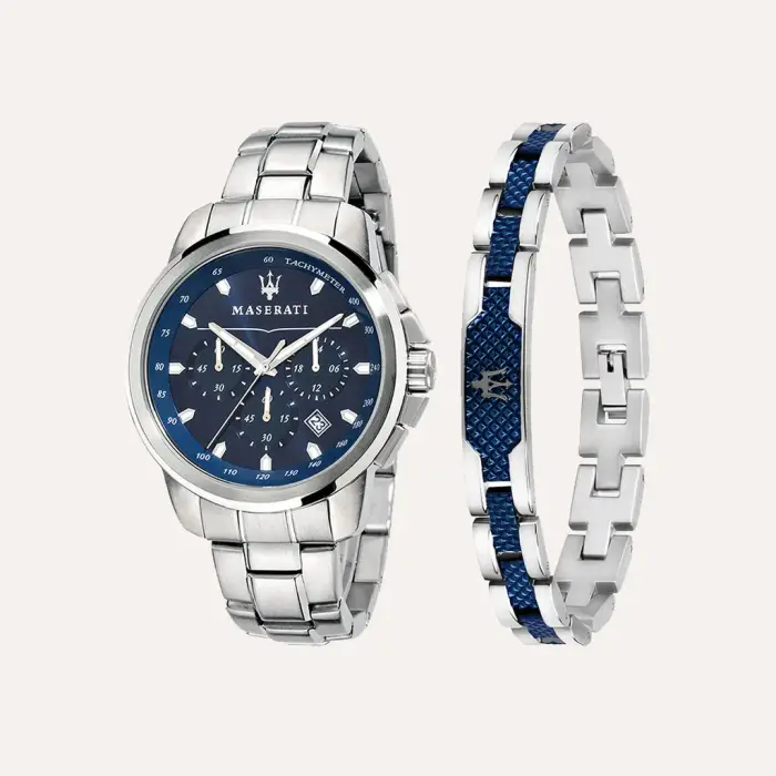MASERATI Set Orologio Al Quarzo Successo R8851121016
