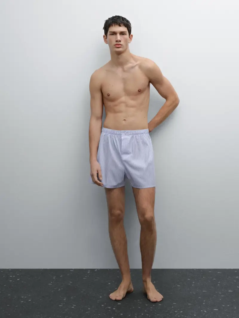 Massimo Dutti Boxer Azzurro 2553811