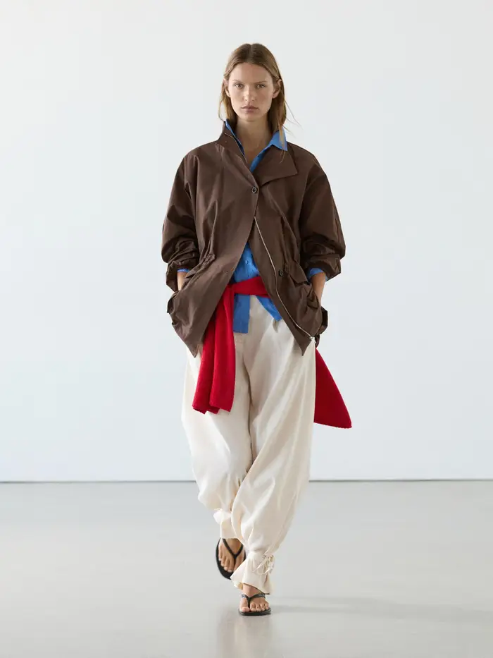 Massimo Dutti Parka Marrone 5276739