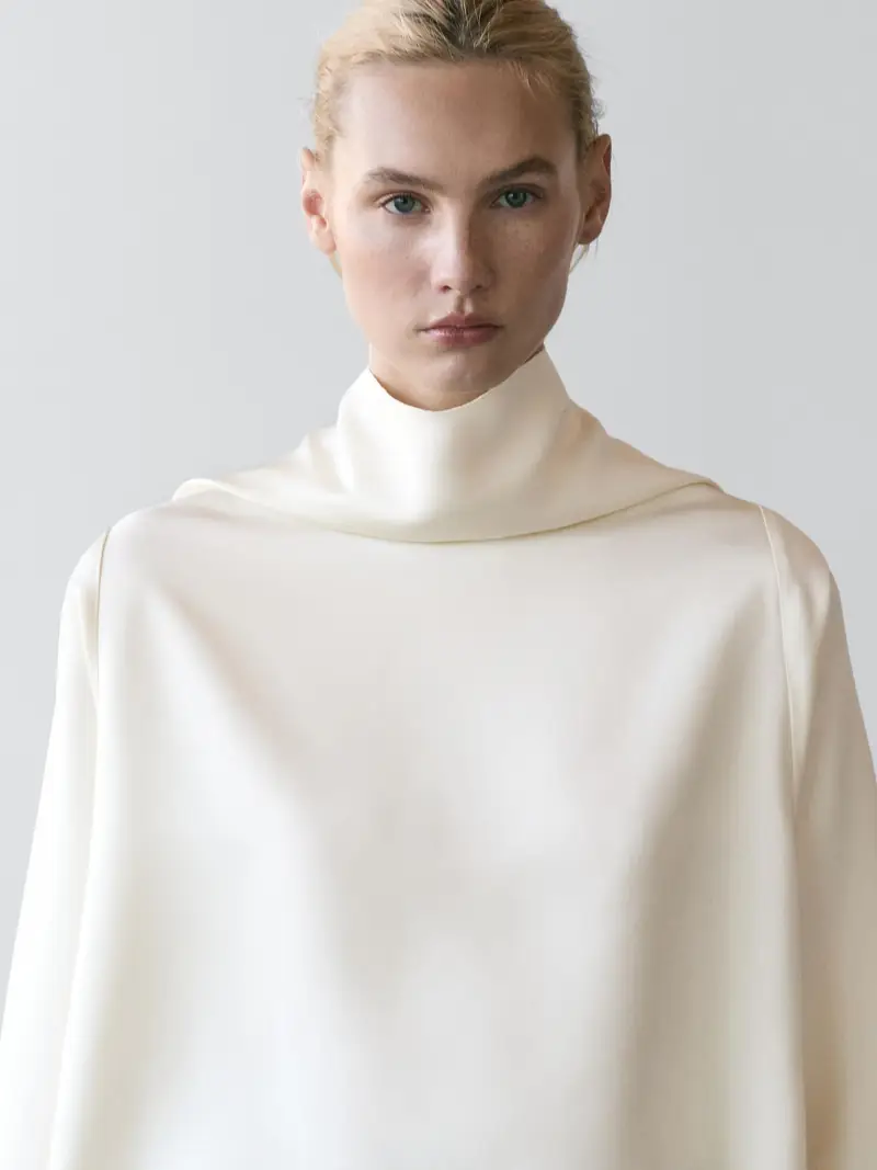 Massimo Dutti Top Beige 4084714