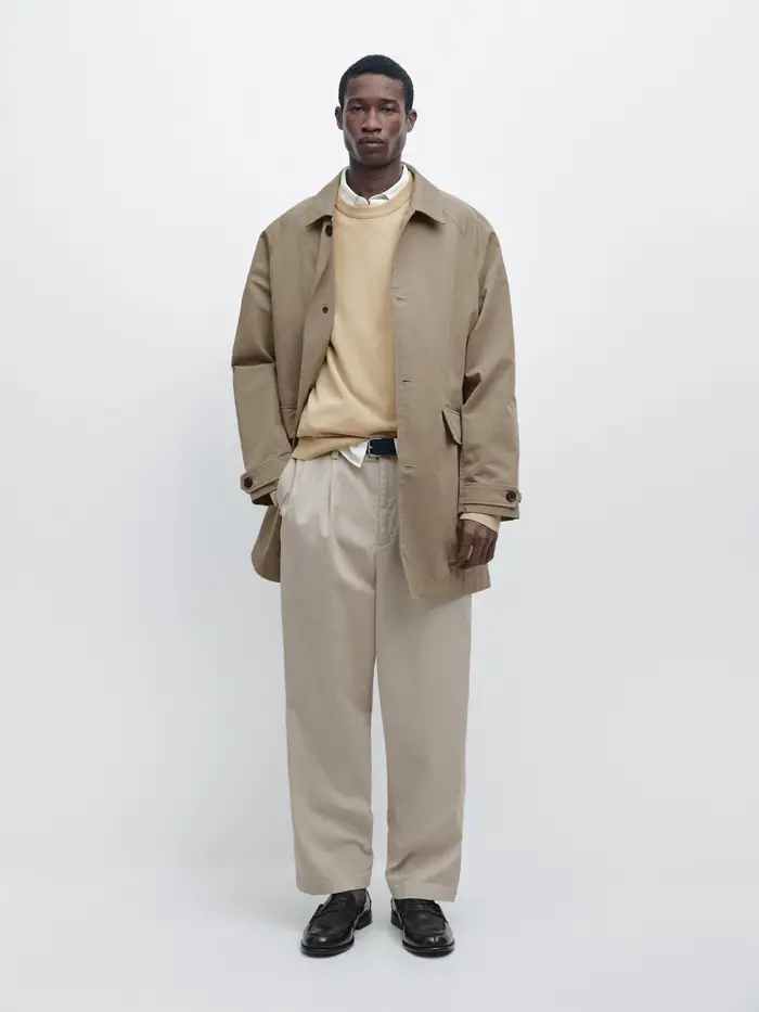 Massimo Dutti Trench Beige 5276292