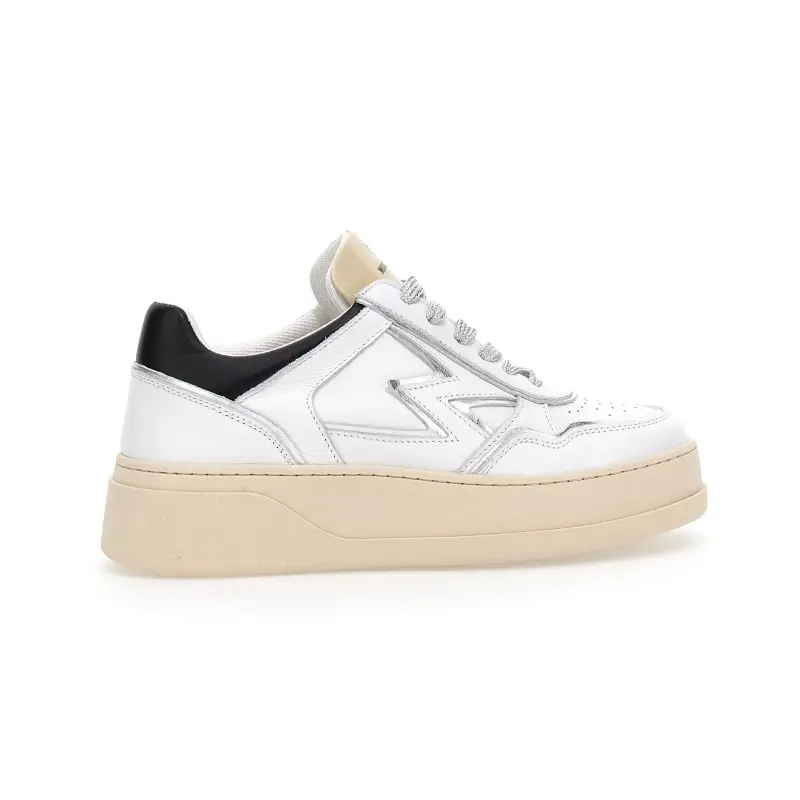 Twiggy bianca dettagli argento