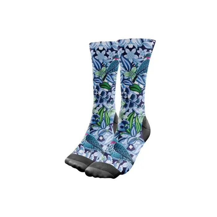 MATT Calze C Estrada Thermolite Fique Bleu