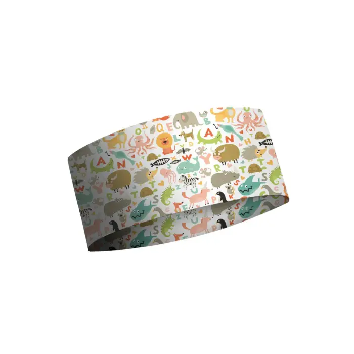 MATT Fascia per bambini Coolmax Jungle Blanc