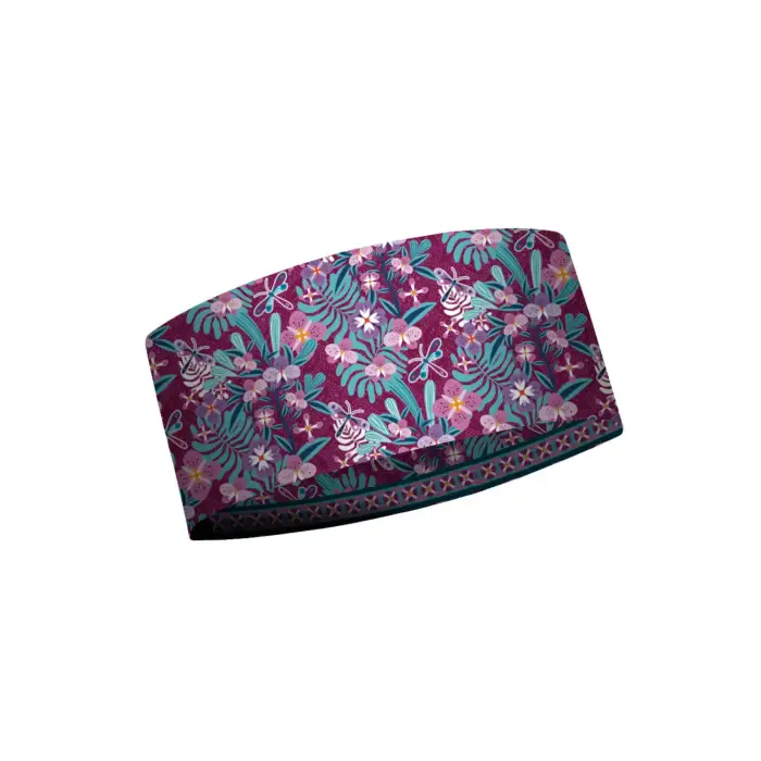 Fascia per capelli MATT Coolmax Eco Dragon Fly Violet