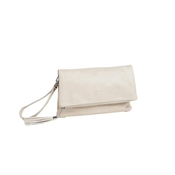 Borsa a mano pieghevole donna Matties Bags Blanc