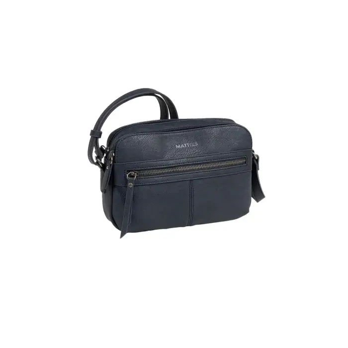 Borsa a tracolla da donna Matties Bags Classic Bleu