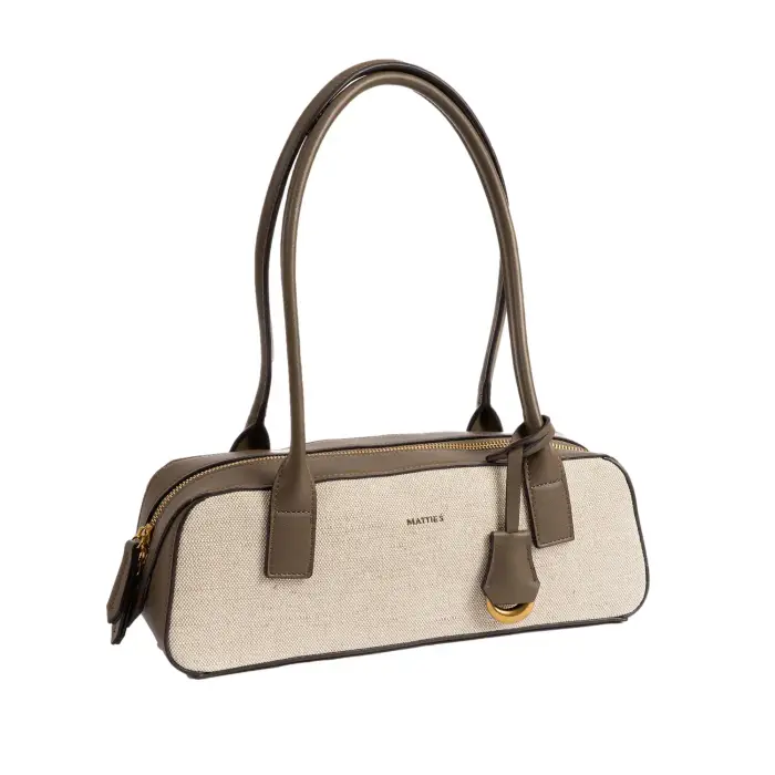 Borsa a tracolla da donna Matties Bags Luma Blanc