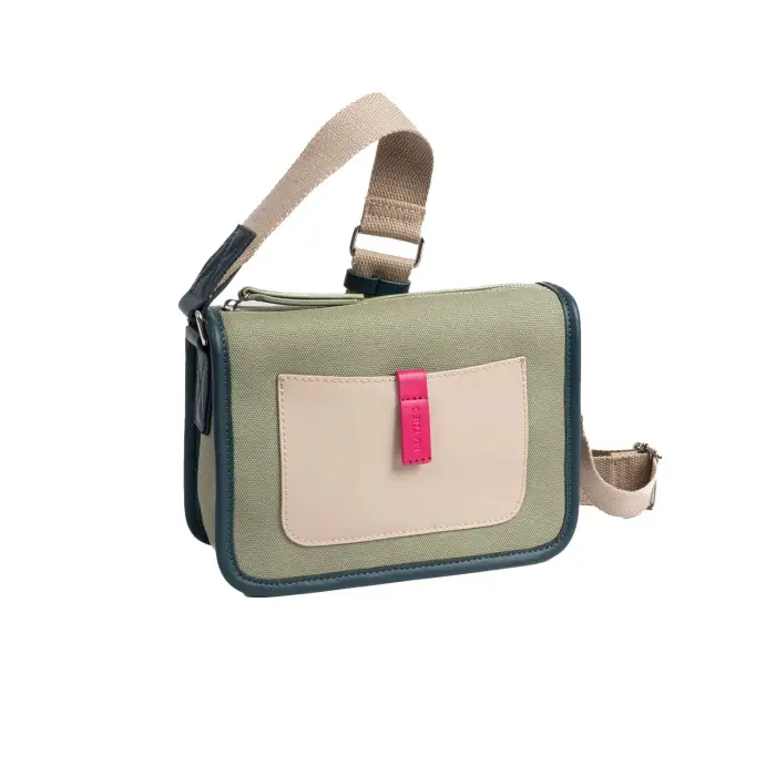 Borsa a tracolla da donna Matties Bags Pop XL Vert