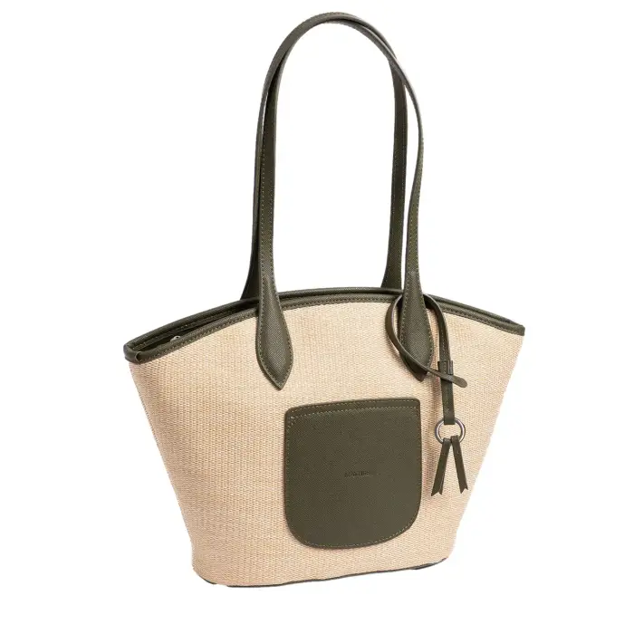 Borsa a tracolla da donna Matties Bags Suny XL Vert
