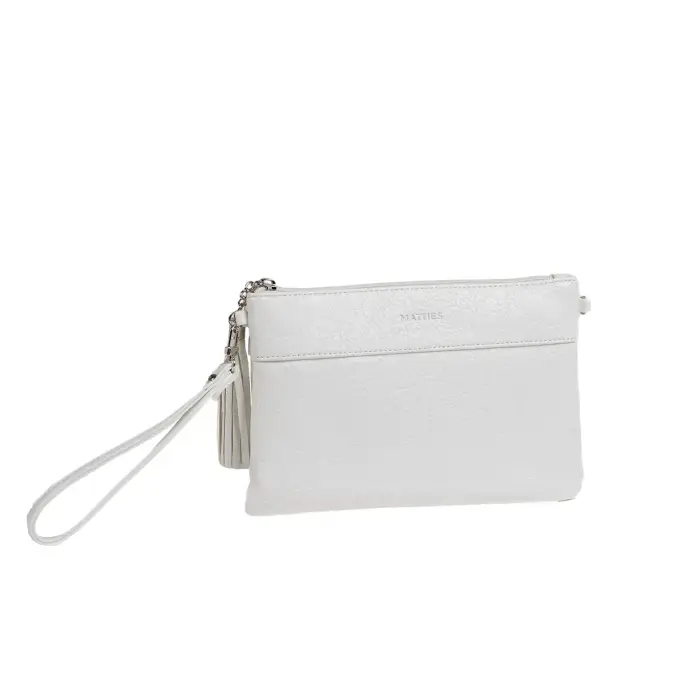 Borsa a tracolla donna Matties Bags Blanc