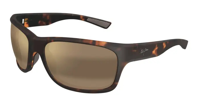 Uomo Maui Jim MJ0681S 002 Occhiali da sole Bio-iniettato Havana Bronzo Squadrata