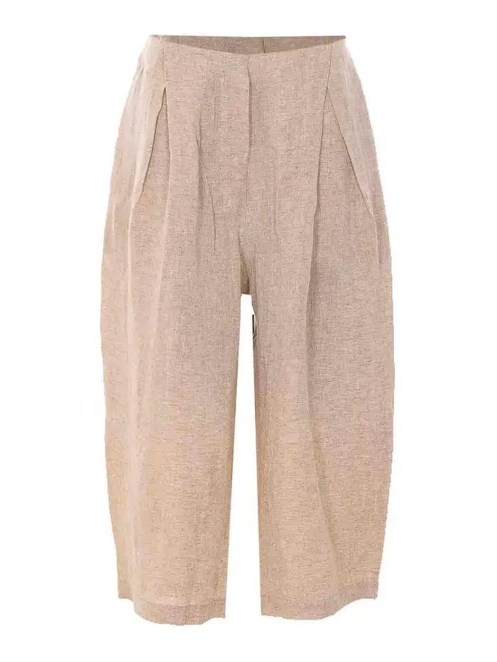 Pantaloni Beige Bronzo