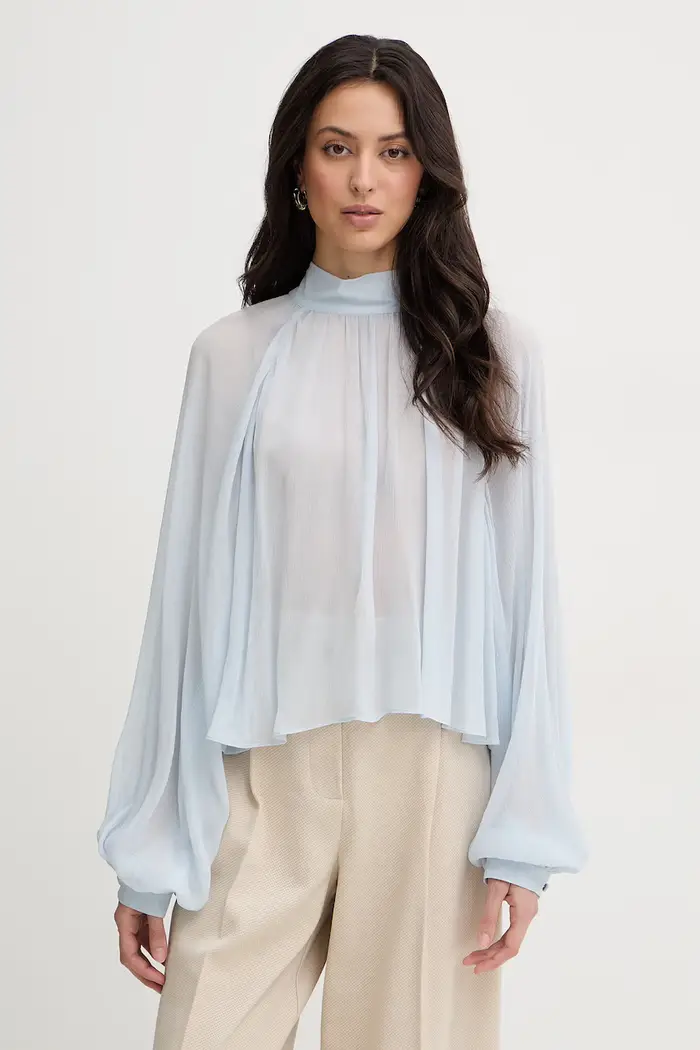 Max&Co camicia da donna in viscosa MCOAFFETTO Blu