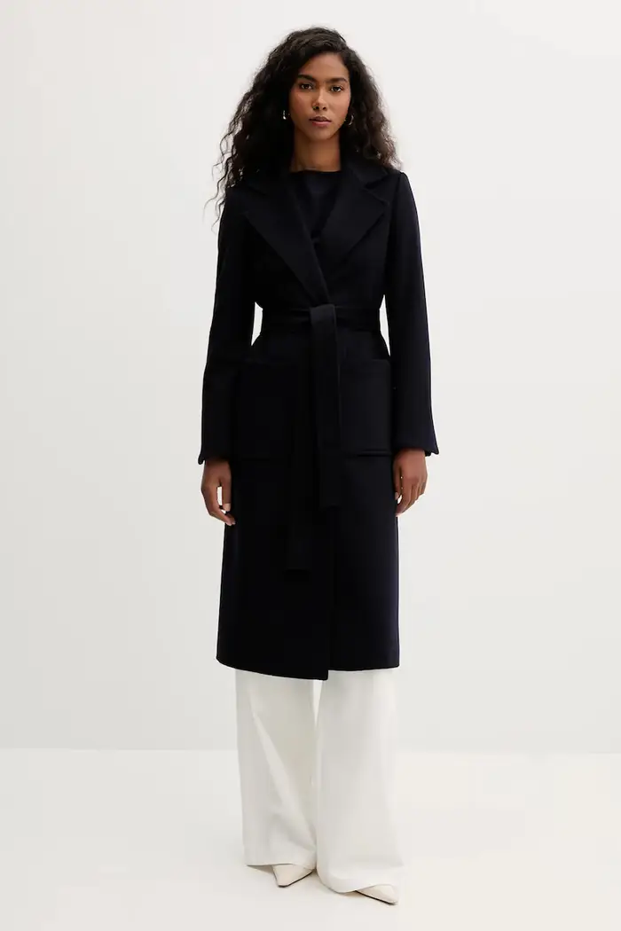Max&Co cappotto in lana Blu navy