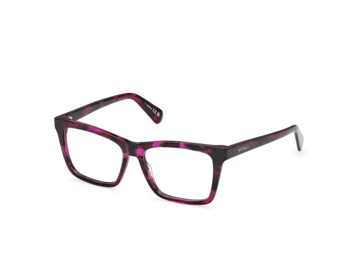 MAX&Co Donna MO5227 55 Montature da vista Havana Squadrata Normale