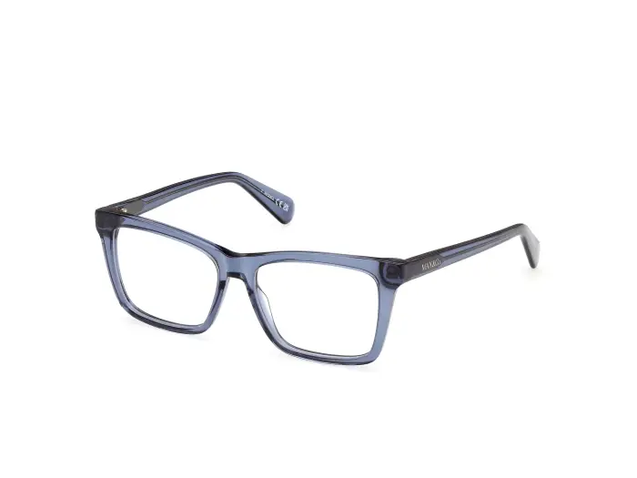 MAX&Co Donna MO5227 90 Montature da vista Blu Squadrata Normale
