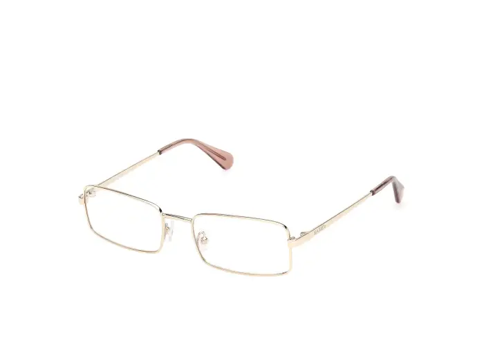 MAX&Co Donna MO5229 32 Montature da vista Metallo Oro Squadrata Normale
