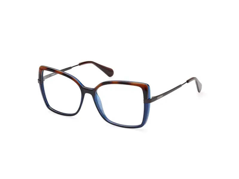 MAX&Co Donna MO5078 056 Montature da vista Iniettato Havana Farfalla Normale