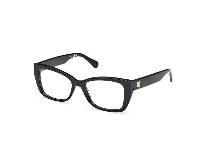 MAX&Co Donna MO5181 001 Montature da vista Acetato Nero Squadrata Normale