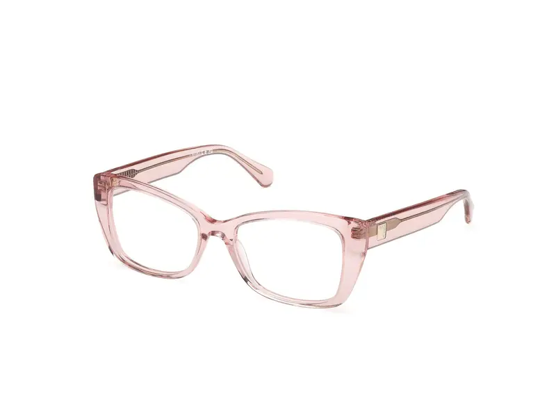 MAX&Co Donna MO5181 072 Montature da vista Acetato Rosa Squadrata Normale