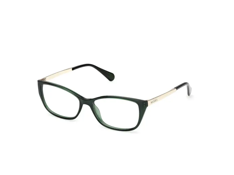 MAX&Co Donna MO5201 096 Montature da vista Iniettato Verde Squadrata Normale