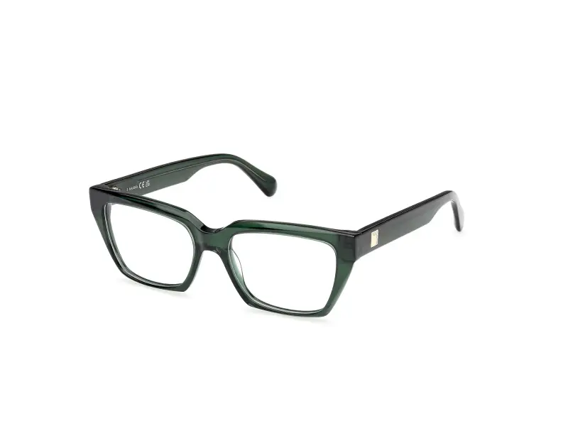 MAX&Co Donna MO5203 096 Montature da vista Acetato Verde Squadrata Normale