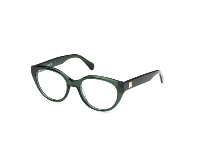 MAX&Co Donna MO5205 096 Montature da vista Acetato Verde Cat Eye Normale
