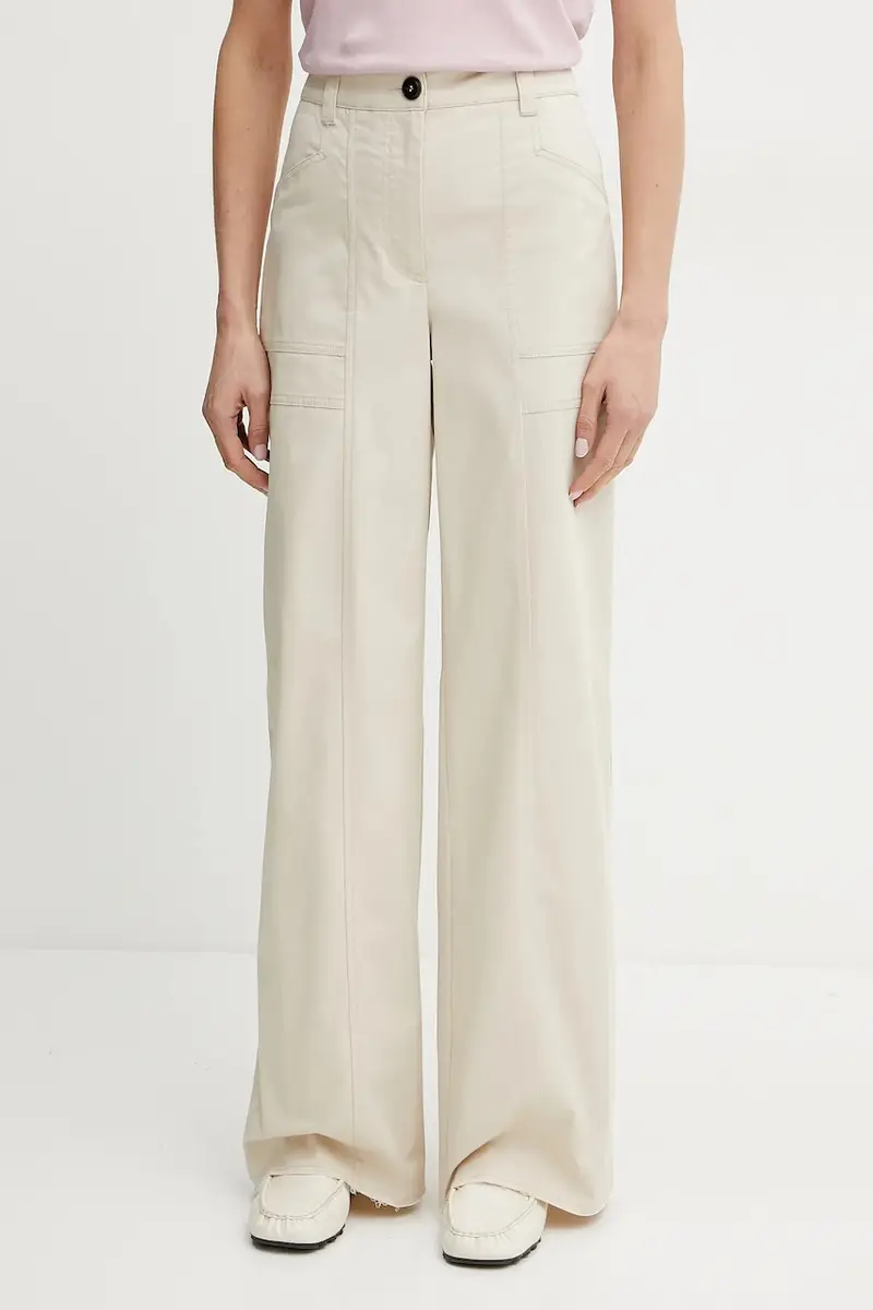 Max&Co pantaloni donna colore beige 2516131054200