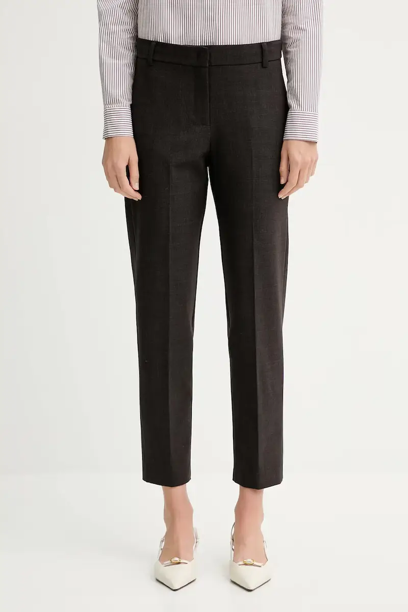 Max&Co pantaloni donna colore marrone 2526136032200