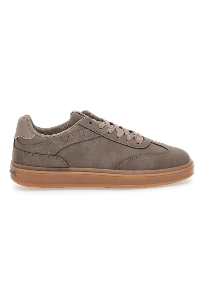 MAX DILLAN Sneakers taupe con suola a contrasto GB2042 [KHAKI]
