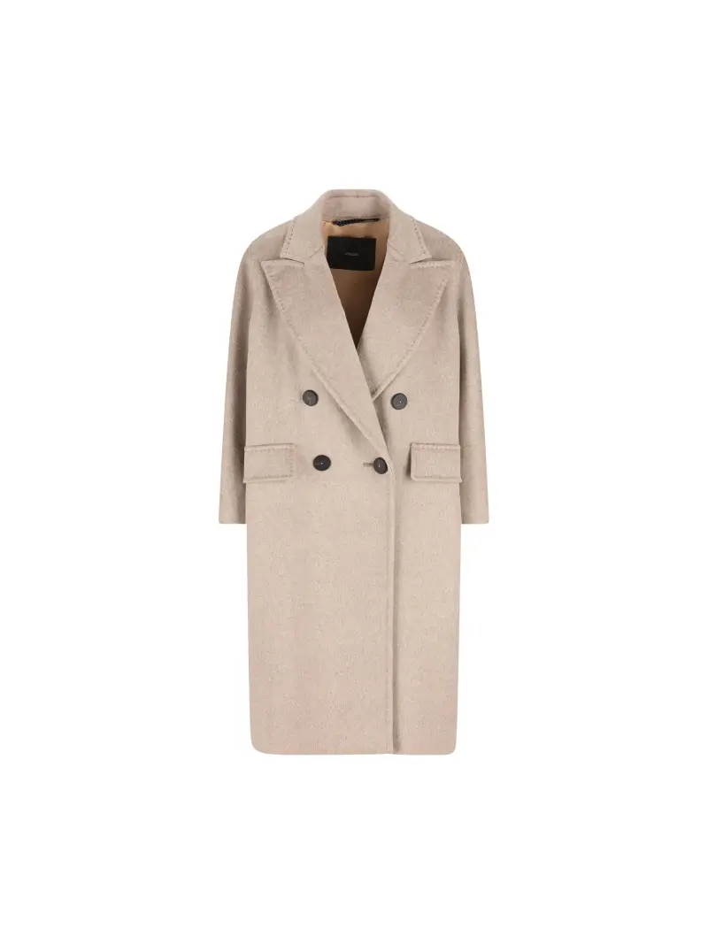 MAX MARA - ATELIER Cappotto Over BEIGE