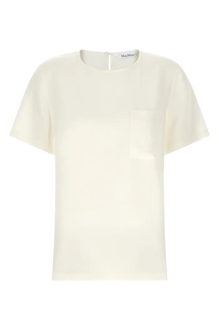 MAX MARA Blusa Mxmpagano Bianco