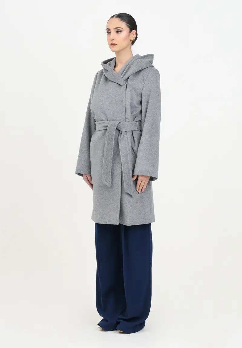 Max Mara Cappotto grigio da donna modello Newmang